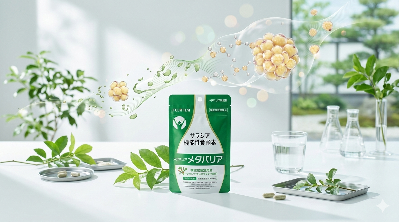 メタバリア成功事例｜富士フィルムの内臓脂肪対策サプリで市場開拓