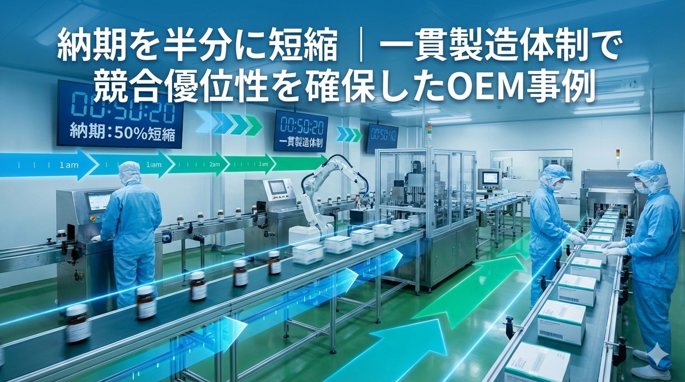 納期短縮OEM成功事例
