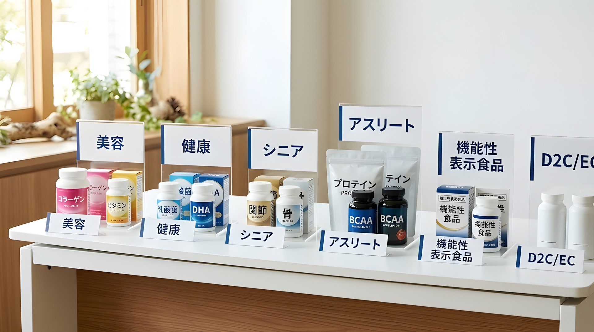 天丸製薬の得意な機能性カテゴリ