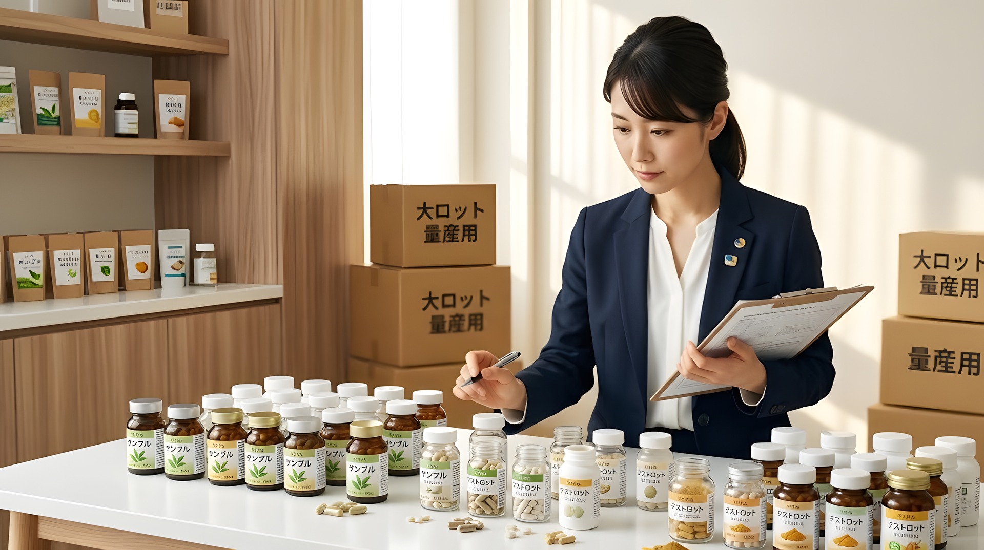 健康食品のOEM・ODM 8 天丸製薬の小ロット対応