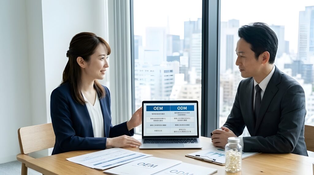 OEMとODMの違い完全比較｜健康食品開発の選び方ガイド【2026年最新】