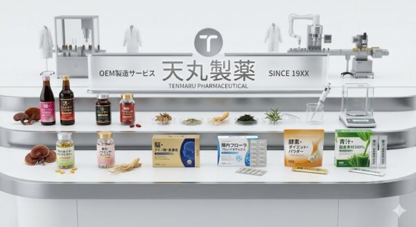 天丸製薬が健康食品OEM・ODMで選ばれる5つの理由 | 天丸製薬