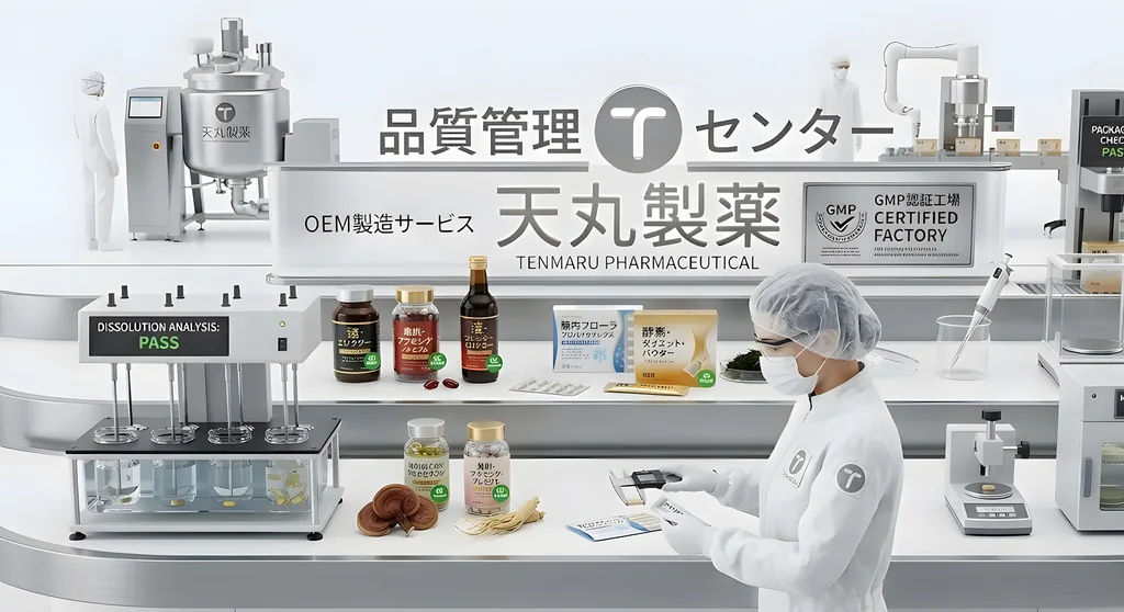 天丸製薬の品質管理体制｜GMP基準に基づく製造プロセスの全貌