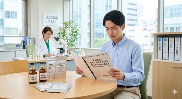 天丸製薬に初めて相談する前に知っておきたいQ&A【天丸製薬の強み】実績ベースで解説 | 天丸製薬