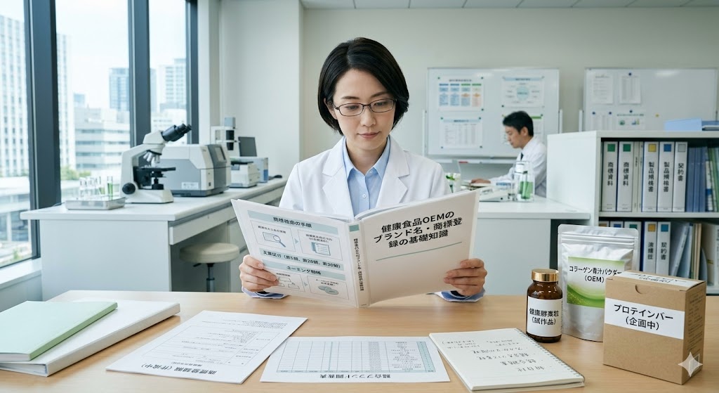 健康食品OEMのブランド名・商標登録の基礎知識【2025年版】完全ガイド