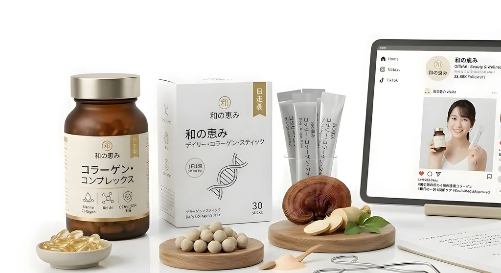 SNSで話題になったコラーゲンドリンクの商品開発ストーリー【成功事例】実際の数値データで解説 1 SNSで話題になったコラーゲンドリンクの商品開発ストーリー【成功事例】実際の数値データで解説 | 天丸製薬