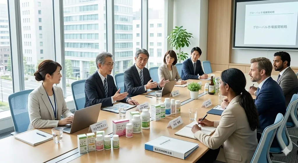 海外健康食品ブランドの日本上陸から学ぶ差別化戦略【2025年最新】市場トレンド徹底分析 1 海外健康食品ブランドの日本上陸から学ぶ差別化戦略【2025年最新】市場トレンド徹底分析 | 天丸製薬