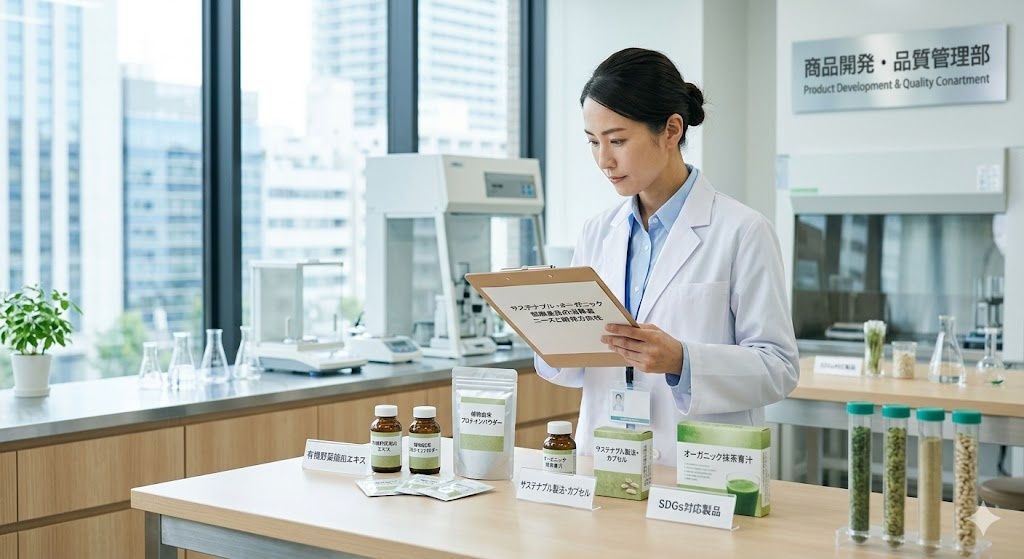 サステナブル・オーガニック健康食品の消費者ニーズと開発方向性