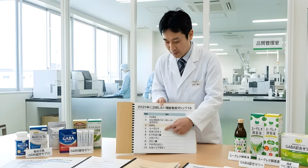 2025年に注目したい機能性成分トップ10