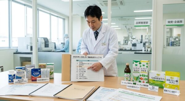 2025年に注目したい機能性成分トップ10 | 天丸製薬