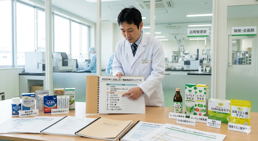 2025年に注目したい機能性成分トップ10