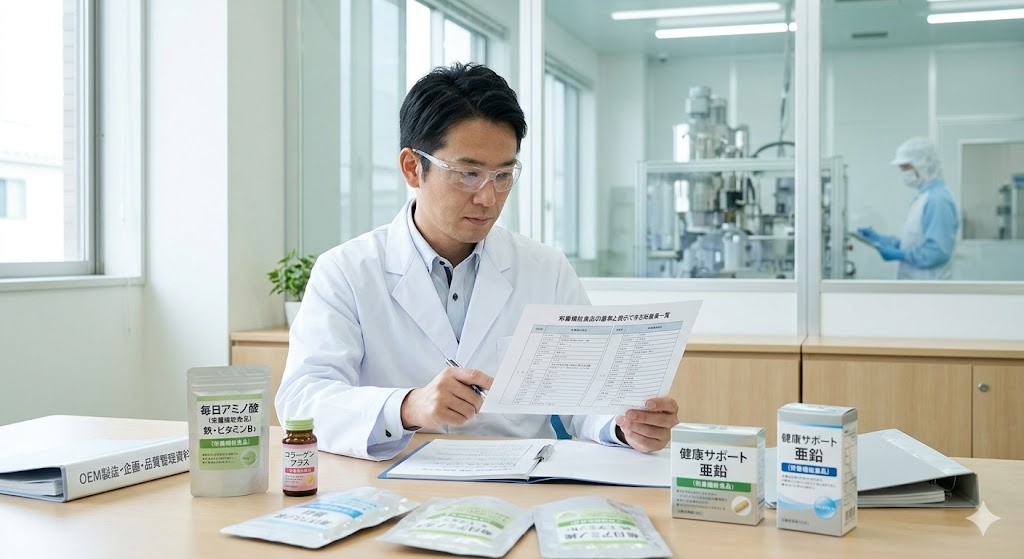 栄養機能食品の基準と表示できる栄養素一覧【専門家解説】最新法規制対応