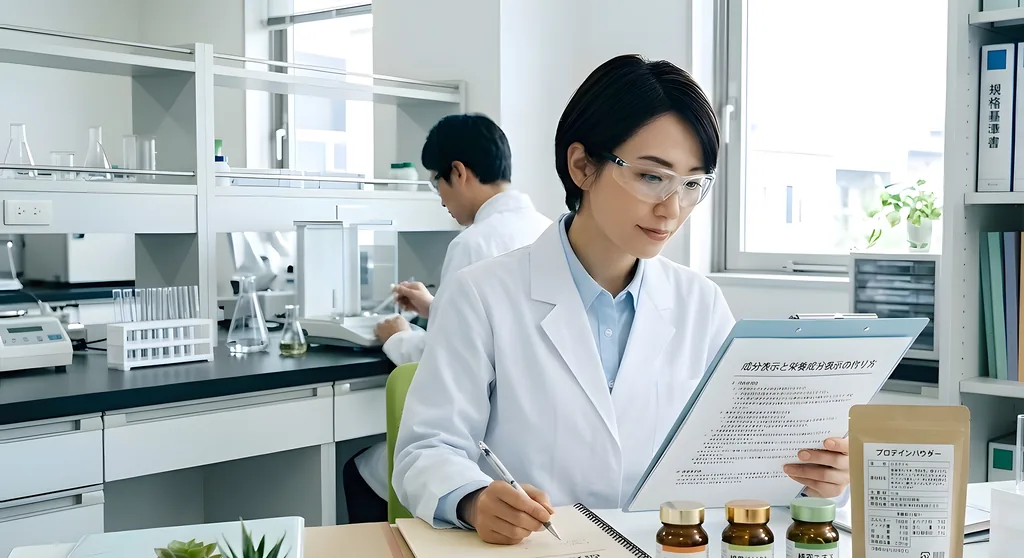 健康食品の成分表示と栄養成分表示の正しい作り方【工程別】失敗しない商品開発ロードマップ