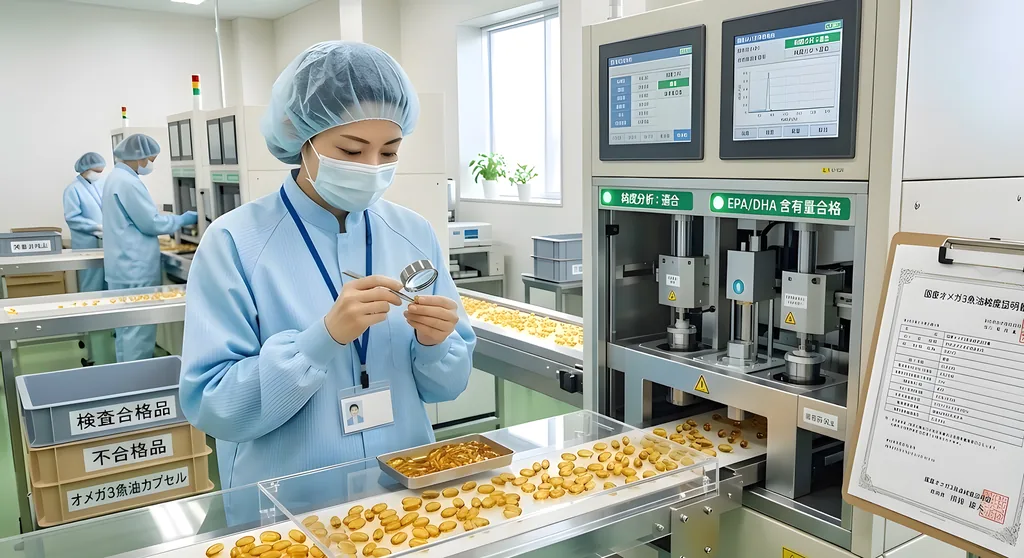 DHA・EPA（フィッシュオイル）のOEM製造ガイド｜酸化防止と品質管理