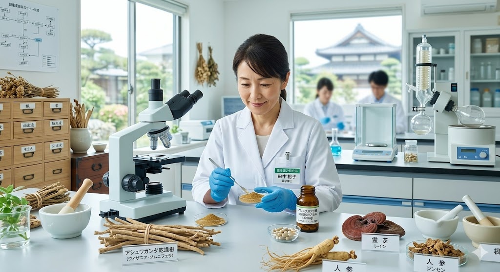 アシュワガンダのOEM製造ガイド｜エビデンスと配合量・注意点
