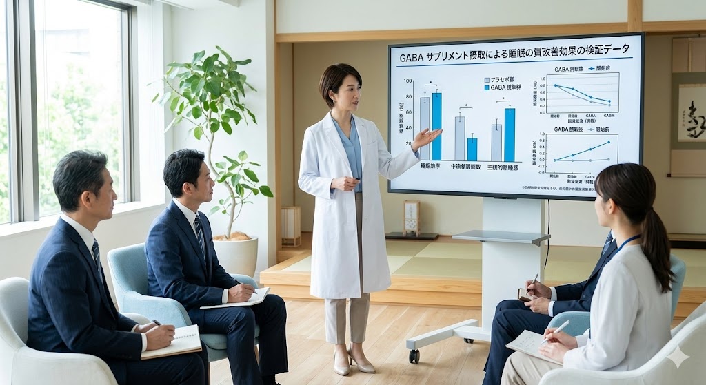 GABAのOEM製造ガイド｜睡眠改善・ストレスケアサプリの処方設計