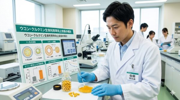 クルクミン（ウコン）のOEM製造ガイド｜吸収率改善技術と配合設計 | 天丸製薬