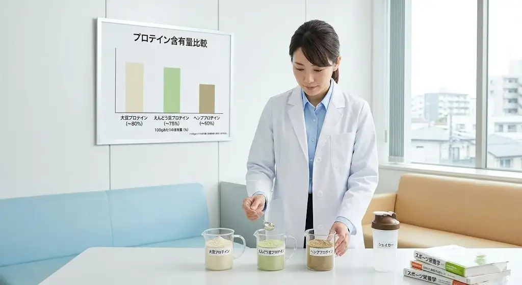 植物性プロテイン(大豆・エンドウ豆・大麻)のOEM製造比較ガイド 3 植物性プロテイン(大豆・エンドウ豆・大麻)のOEM製造比較ガイド