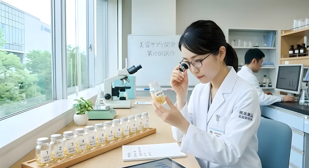 美容サプリOEM成功事例｜10回の試作で完璧な製品を実現した話