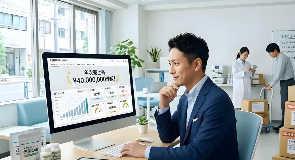 Amazon販売成功事例｜副業から年商4,000万円を達成した道のり