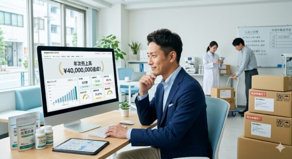 Amazon販売成功事例｜副業から年商4,000万円を達成した道のり | 天丸製薬