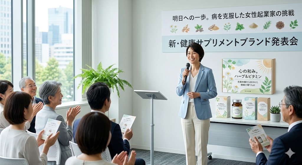 【起業家インタビュー】闘病経験から健康食品ブランドへ｜早川恵さん