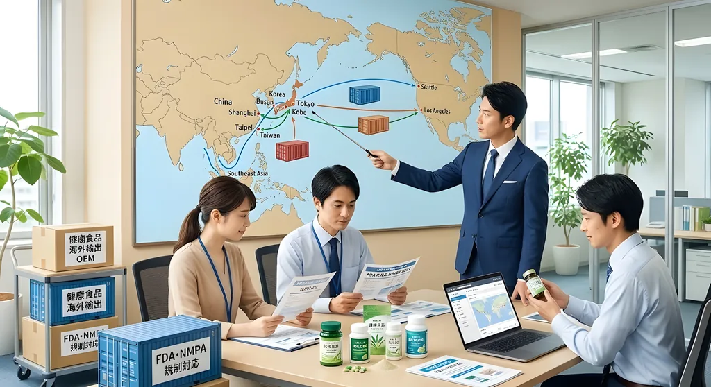 健康食品の海外輸出OEM｜アジア・米国市場対応の規制と認証戦略【2026年最新】