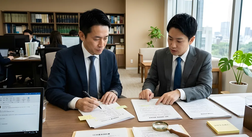 健康食品OEMの受託契約書 完全チェックリスト【2026年版】｜9条項と落とし穴を専門家解説