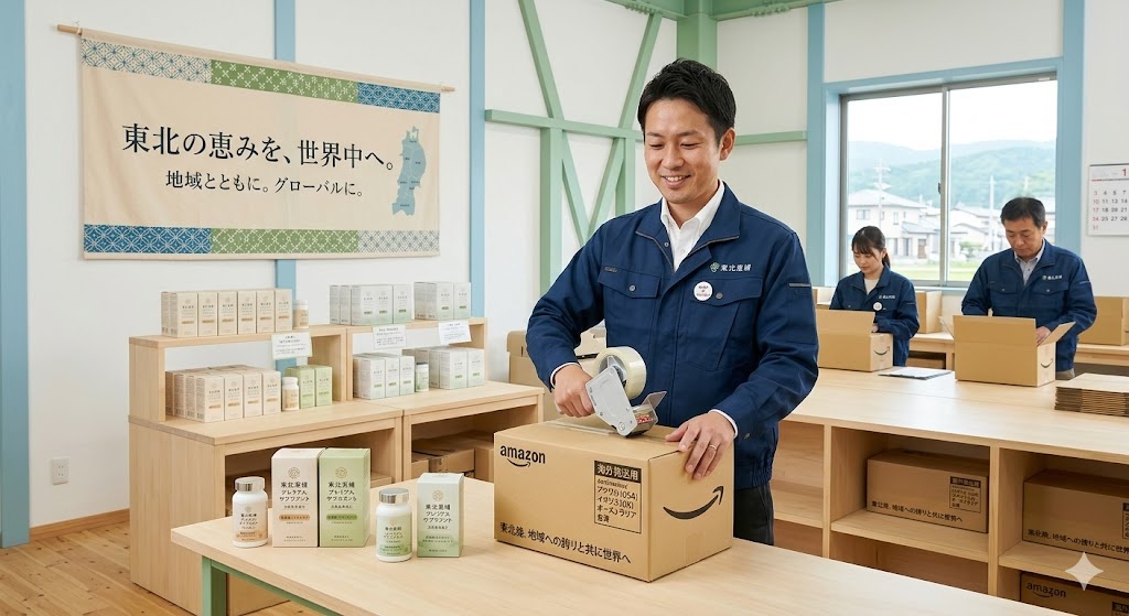 東北から世界へ|Amazon販売で成功した高品質サプリメント開発事例