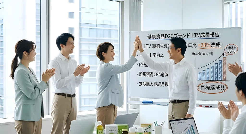 健康食品D2Cマーケティング成功事例5選|LTV最大化の戦略と実践 12 健康食品D2Cマーケティング成功事例5選|LTV最大化の戦略と実践