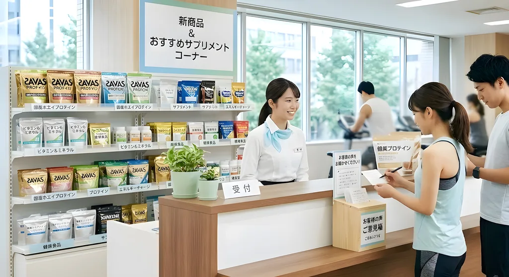 ゴールドジムのサプリメント成功戦略 – 会員の声を直接製品化する仕組みづくり
