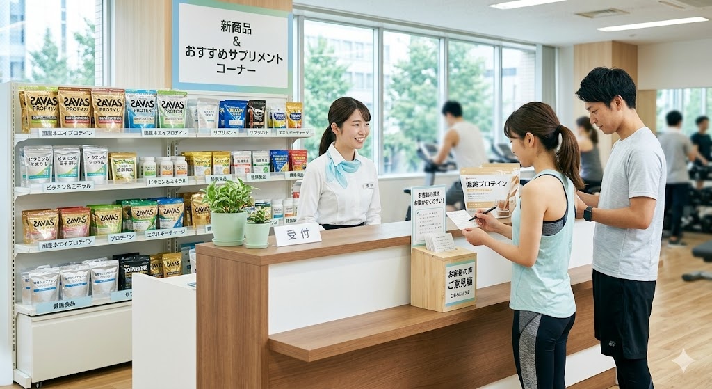 ゴールドジムのサプリメント成功戦略 – 会員の声を直接製品化する仕組みづくり