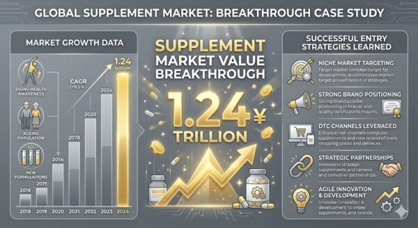 サプリメント市場1兆2,382億円突破！成功企業に学ぶ参入戦略 | 天丸製薬