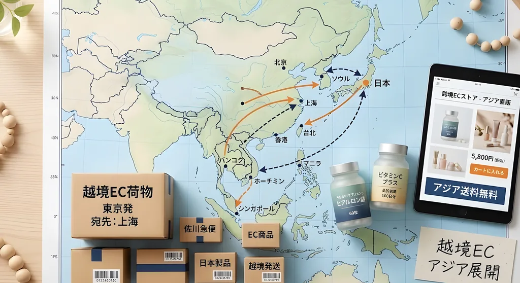 【成功事例】越境ECでアジア展開した美容サプリ｜日本品質を武器に海外売上を伸ばした話