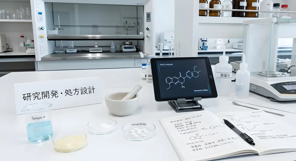天丸製薬の研究開発・処方設計力|年間300処方を支える開発体制【天丸製薬の強み】実績ベースで解説 2 天丸製薬の研究開発・処方設計力|年間300処方を支える開発体制【天丸製薬の強み】実績ベースで解説