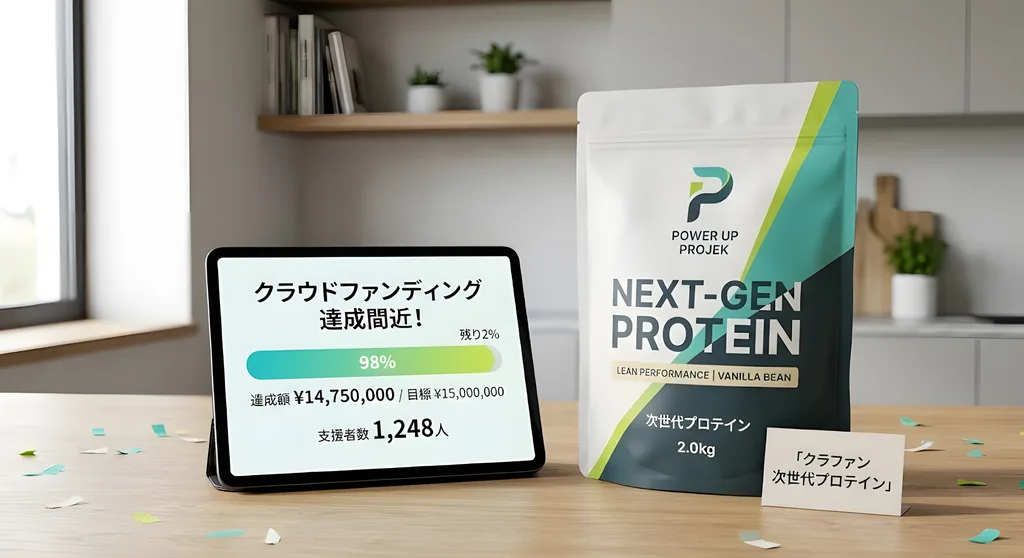 【成功事例】クラウドファンディングで完売した次世代プロテイン|共感で立ち上げたD2Cの話 8 【成功事例】クラウドファンディングで完売した次世代プロテイン|共感で立ち上げたD2Cの話