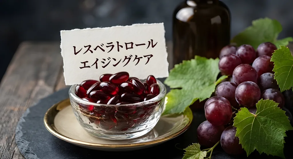レスベラトロールのOEM製造ガイド｜エイジングケア・抗酸化成分の配合設計と表示戦略【エビデンスあり】