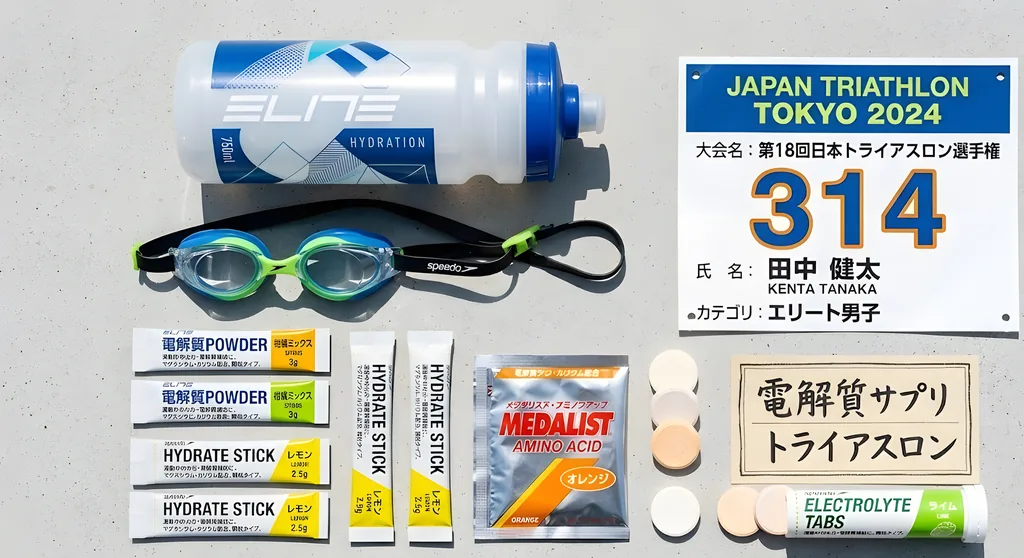 【成功事例】トライアスロン選手の電解質サプリ｜競技経験を製品に込めたD2Cの話