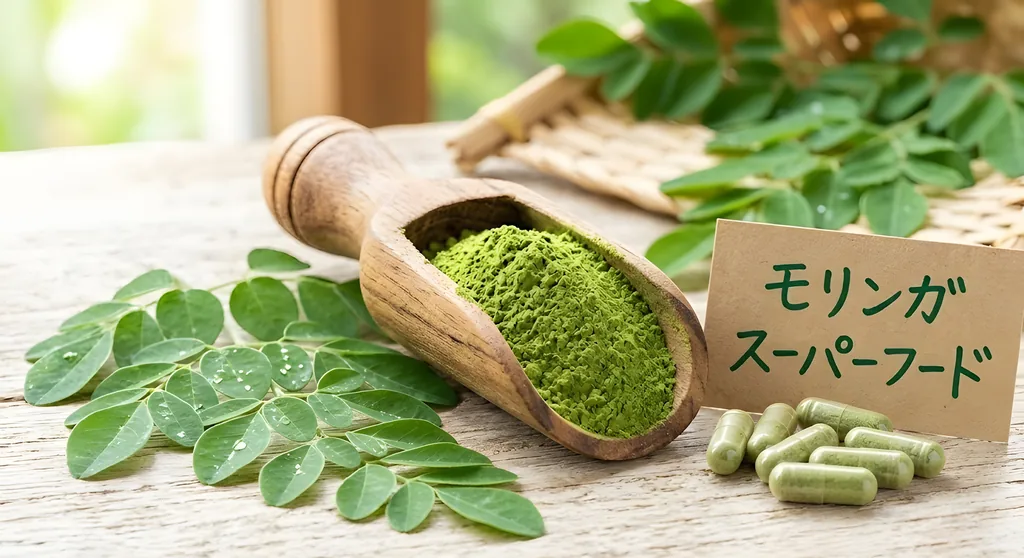 モリンガのOEM製造ガイド｜スーパーフード・栄養補給成分の配合設計と表示戦略【エビデンスあり】