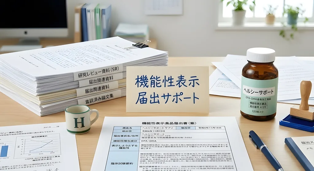 天丸製薬の機能性表示食品 届出サポート力｜エビデンスから受理までの伴走体制【天丸製薬の強み】
