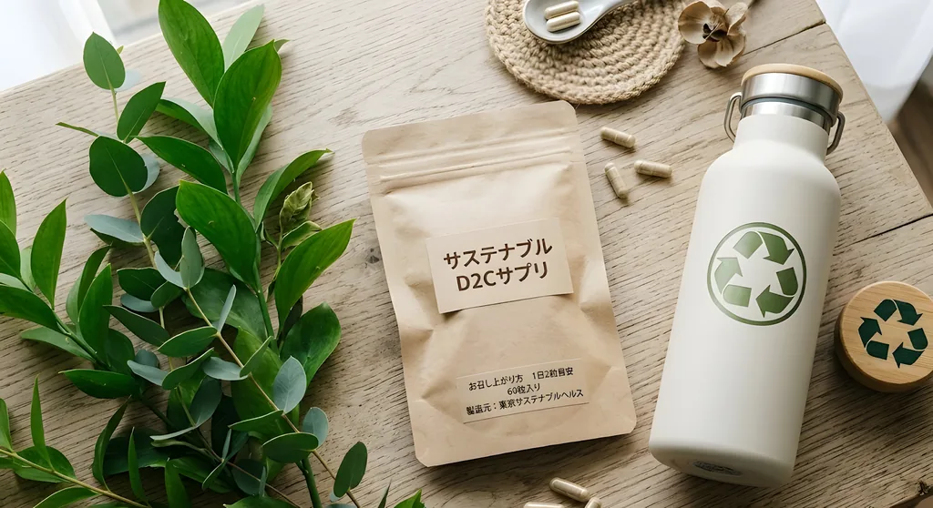 【成功事例】サステナブル訴求のD2Cサプリ｜エシカルな価値観で支持を集めた話