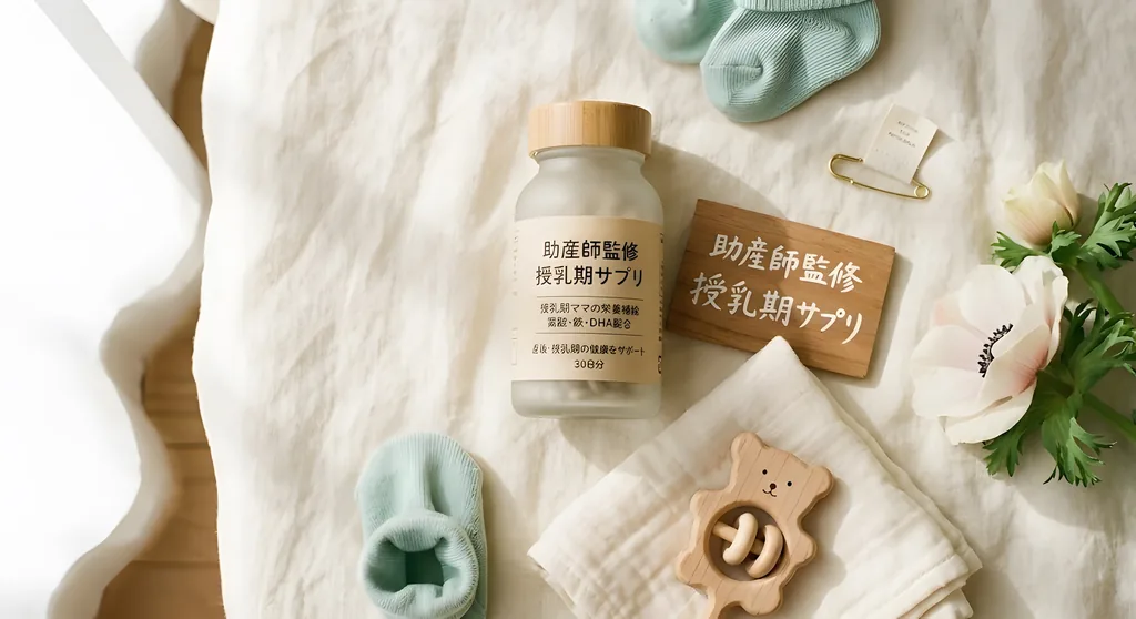 【成功事例】助産師監修の授乳期サプリ｜専門知見で母親に寄り添った話