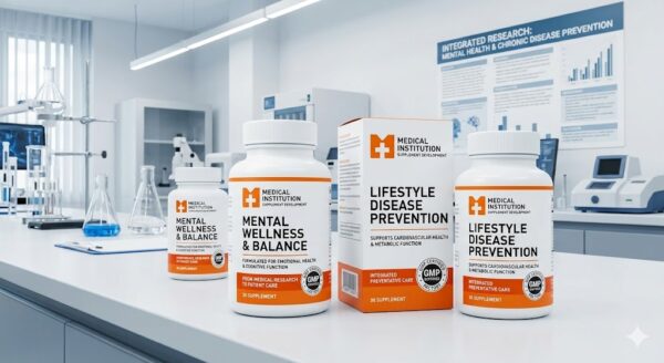 【医療機関向けサプリメント開発】メンタルヘルス・生活習慣病予防に特化した製品開発のポイント | 天丸製薬