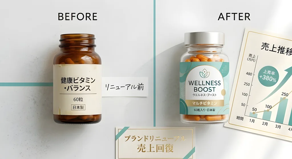 【成功事例】ブランドリニューアルで売上回復｜停滞を抜け出したD2Cの話