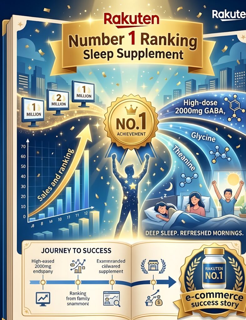 【成功事例】sleePRO（スリープロ）：楽天ランキング1位獲得の睡眠サプリD2C戦略