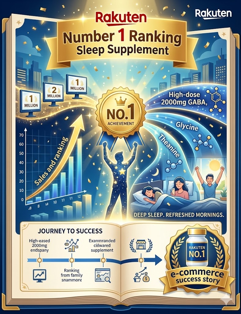 【成功事例】sleePRO（スリープロ）：楽天ランキング1位獲得の睡眠サプリD2C戦略