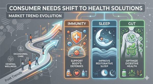 消費者ニーズが栄養補給から健康課題解決へ！注目3分野と製品開発戦略 | 天丸製薬