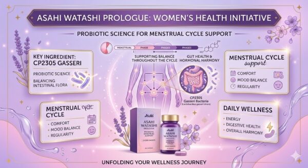 CP2305ガセリ菌配合で女性特有のニーズに対応：月経周期サポートサプリメント成功事例 | 天丸製薬