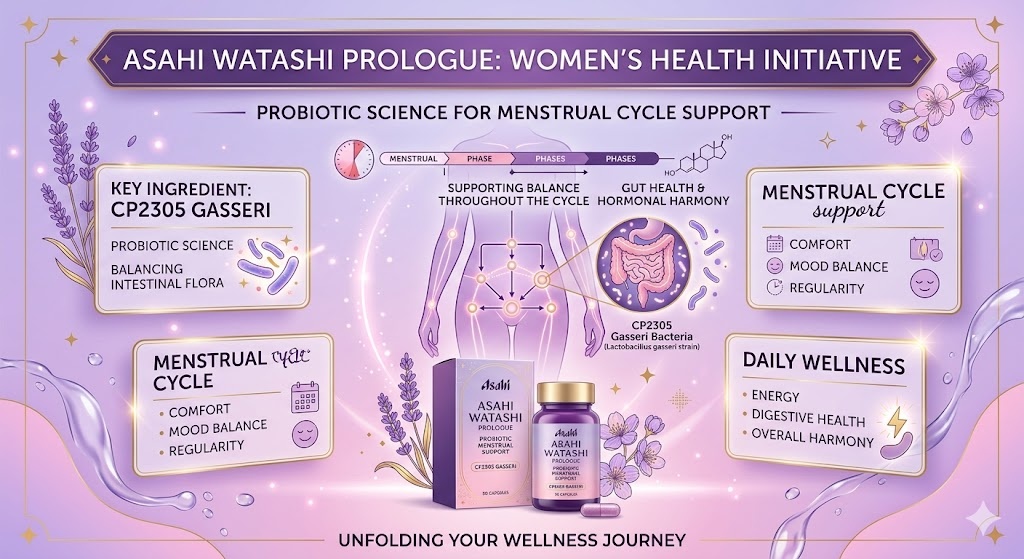CP2305ガセリ菌配合で女性特有のニーズに対応：月経周期サポートサプリメント成功事例