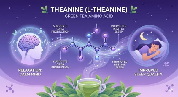 テアニン配合サプリメント成功事例｜リラックス効果と睡眠の質向上で支持される理由 | 天丸製薬
